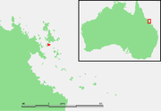 Ile Hamilton au large de l'Australie