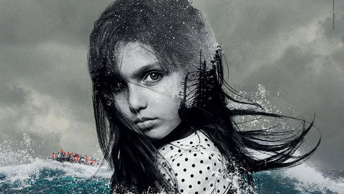 jeune fille devant la mer (affiche du film)