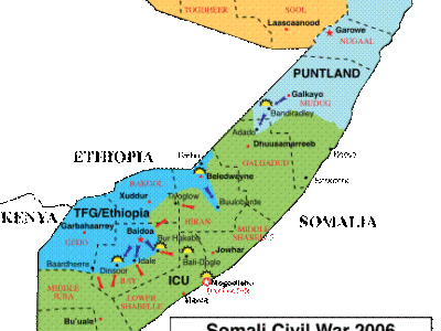 Guerre civile en Somalie, 2006